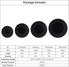 EVIL ENERGY 5/32 1/4 5/16 3/8 Silicone Vacuum Tubing Hose Line Kit 5FT 4PCS - Image 2