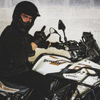Harssidanzar Leather Motorcycle Gloves - Image 5