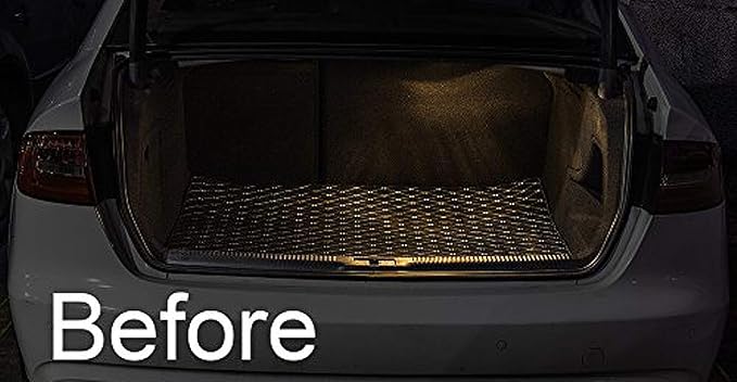 ICBEAMER 12" Green 18 SMDs 2835 LED Strip Light Universal Fit Car Trunk Cargo - Image 4