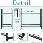 Hershii Tire Storage Rack Standing Garage Storage Shelf Organizer - Image 4