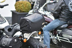 TUBE motorcycle travel luggage, made of waterproof Cordura and Italian leather - Image 6