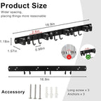 Mop Broom Holder Wall Mount - Image 3