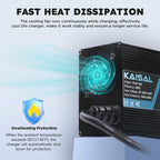 12V 20A Lithium Battery Charger 14.6V LiFePO4 Battery Charger - Image 9