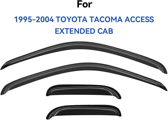 Window Visors Rain Guards Shield - Image 3