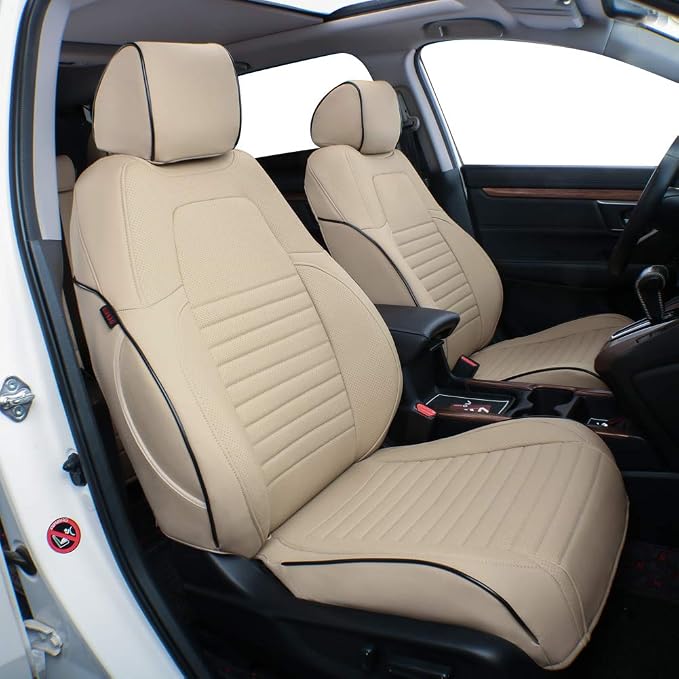 EKR Accord Car Seat Covers for Honda Accord 2023 2024 2025 LX Leather Car Seat by EKR
