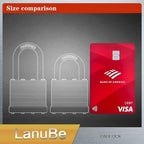 LanuBe Lock Laminated Steel Keyed Padlock, Keyed Alike Locks, Long Shackle - Image 4