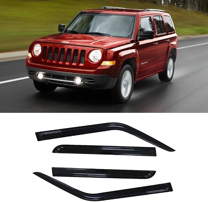 Side Window Wind Deflector, Window Visor fit - Image 2