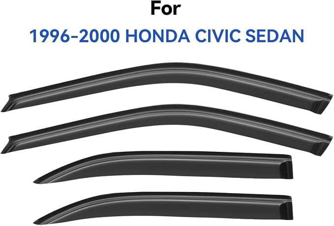 Window Visors Rain Guards Shield - Image 2