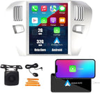 Kunfine Tesla Style Car CarPlay Android Auto Navigation Stereo GPS Radio by KUNFINE