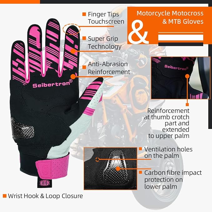 Seibertron SPS Series Touchscreen Motorcycle Motocross BMX ATV MTB Bicycle - Image 4
