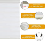 Persilux Cordless Zebra Blinds for Indoor Windows, Free-Stop Zebra Blinds - Image 3