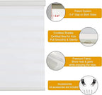 Persilux Cordless Zebra Blinds for Indoor Windows, Free-Stop Zebra Blinds - Image 3