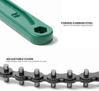 12 Inch Heavy-Duty Ratcheting Chain Wrench, Adjustable Oil Filter Pliers - Image 4