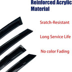 94029 Sunproof Waterproof Side Window Wind Deflector, Window Visor fit - Image 7
