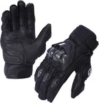 Harssidanzar Breathable Leather Motorcycle Gloves Touchscreen - Image 4