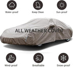 Tecoom Thick Shell Car Cover Waterproof All Weather - Image 2