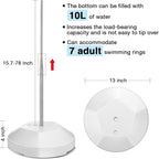 Pool Float Storage Rack 13 x 78 Inch Pool Float Holder Stainless Steel - Image 2