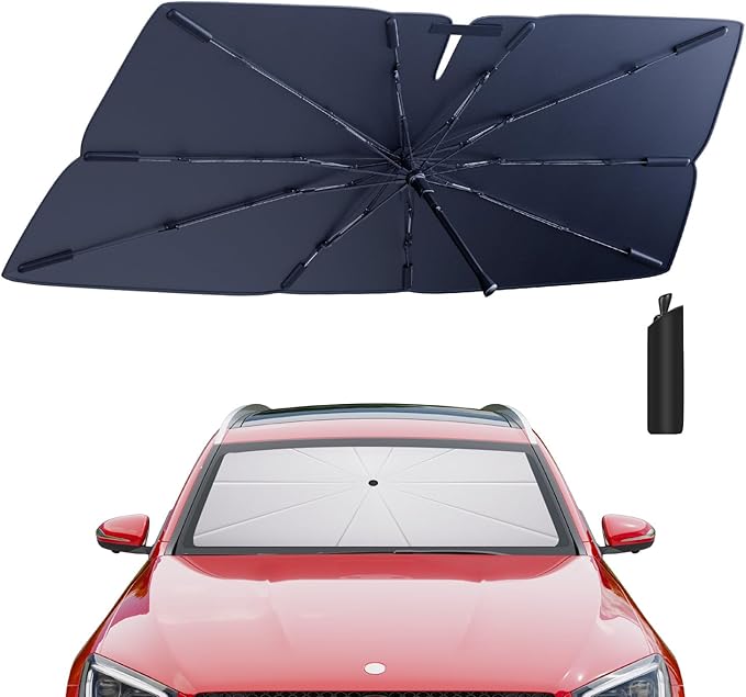 Windshield Sun Shade Umbrella Compatible by HIMUMOY