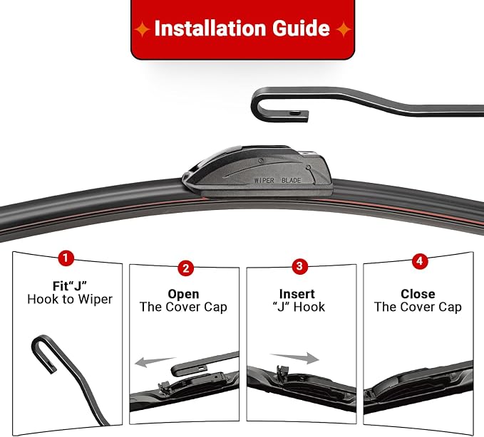 Windshield Wiper Blade Set Replacement - Image 4