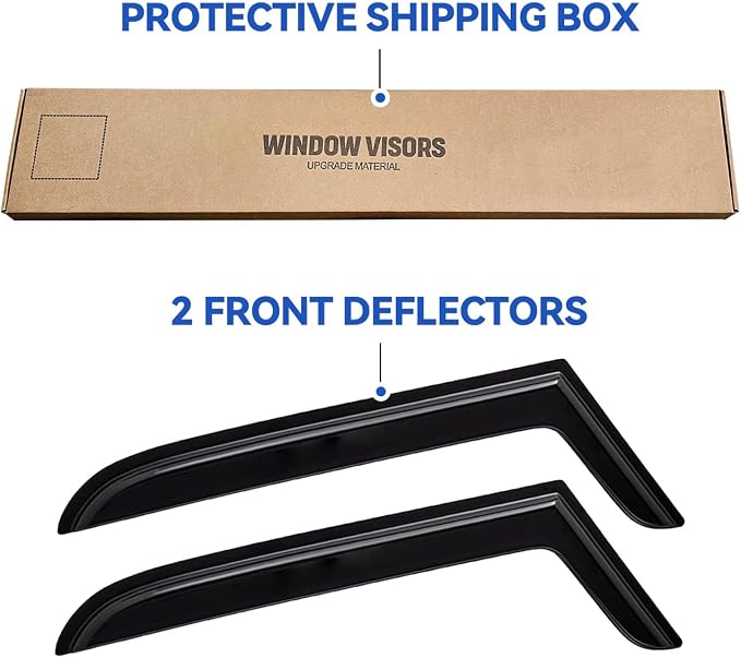 Window Visors Rain Guards Shield - Image 5