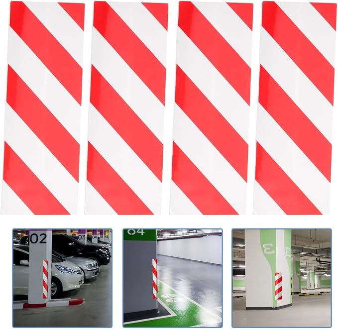 VOSAREA 4pcs Reflective Foam Wall Protector - Image 7