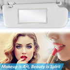 Randconcept - Large Car Sun Visor Adhesive Vanity Mirror, Car Interrior - Image 4