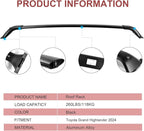 KINGGERI Lockable 260LBS Roof Rack Cross Bars Compatible - Image 8
