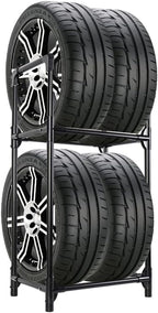 Hershii Tire Storage Rack Standing Garage Storage Shelf Organizer by Hershii