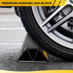 (New Updated 18" 2 Packs Heavy Duty Parking Stopper - Image 4