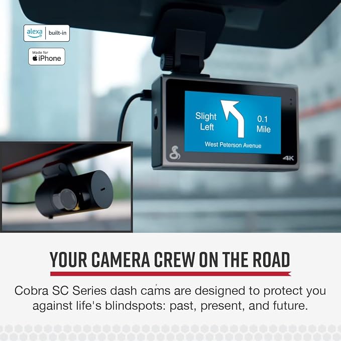 Bundle of Cobra SC 400D Smart Dash Cam - Image 2
