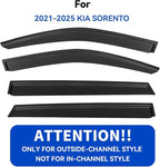 Window Visors Rain Guards Shield - Image 2