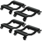 I'EZONK Industrial Stainless Steel Car Dolly Set of 4-6, 084kg Capacity | Pro by CHUANGQI-BRAND