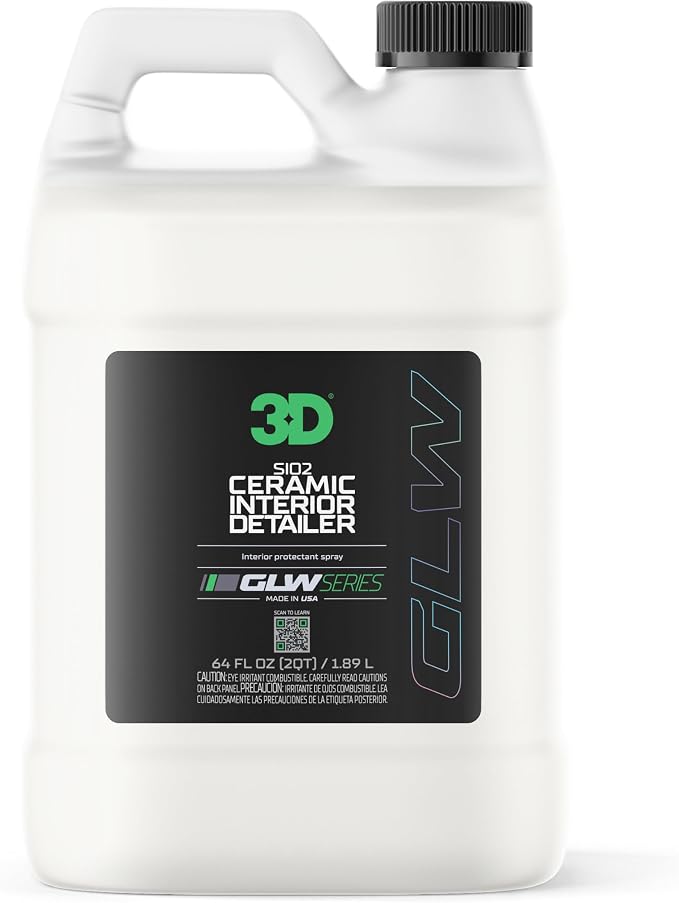 3D SiO2 Interior Detailer, GLW Series | Ultimate Deep Cleaning | Ultra Ceramic by 3DCarCare