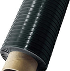 G-Floor Garage Flooring 5' x 10' Midnight Black Ribbed Channel Vinyl Protector - Image 3