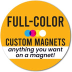 Magnet Me Up Customizable 30 Mil Round Magnet- 6”, Weatherproof Car Magnet - Image 8