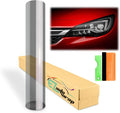 EZAUTO WRAP Free Tool Kit 12"x60" Glossy Light Black Smoke Headlight Taillight by EZAUTOWRAP