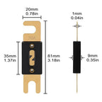 70A ANL Fuse 70 Amp Inline Blade Fuses 32V - Image 2
