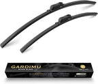 Front Windshield Wipers, 2-Piece Set by GARDIMU