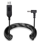USB to DC3.5 Plug Radar Detector Power Cable, USB 5V-12V Power Cable Compatible by Powercables