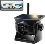 1080P Solar Wireless Backup Camera, Magnetic WiFi Hitching Camera, Night Vision by INSEETECH