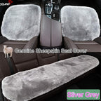 20 inchs Fluffy Shearling Sheepskin Car Seat Cover - Image 3