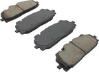 Premium Semi-Metallic Front Brake Pads Compatible - Image 2