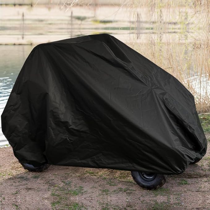 Go Kart Cover, 2 Seater for Co leman KT196 GO Kart Covers 420D Waterproof Large - Image 7