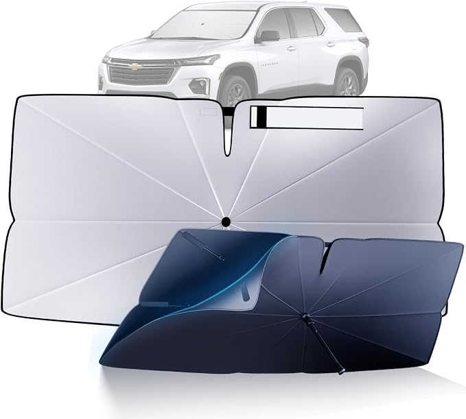 Windshield Sun Shade Umbrella Compatible by HIMUMOY