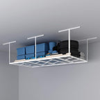 FLEXIMOUNTS Pro 4x8 Overhead Garage Storage Rack, Adjustable Storage - Image 2