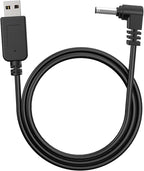 Radar Detector Cable, USB to DC3.5 Plug Cable, by Jsvecip