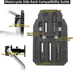 Rhinowalk Motorcycle Saddlebag 35L Waterproof, Quick Release Motorbike Side Bag - Image 6