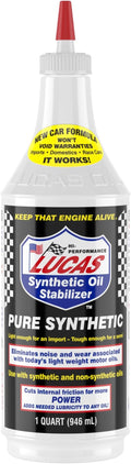Lucas LUC10130 Synthetic Oil Stabilizer. Quart by LucasOil