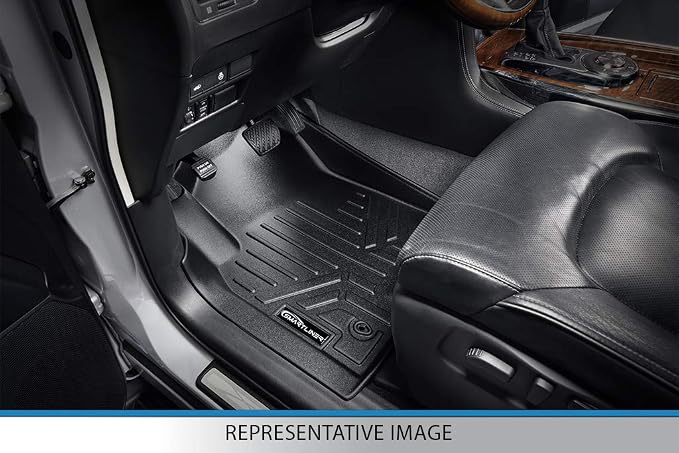 SMARTLINER Custom Fit Floor Mats 2 Row Liner Set - Image 2