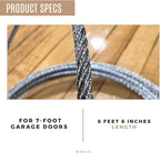 Torsion Cable 7 Foot 1/8" Thick - Image 4